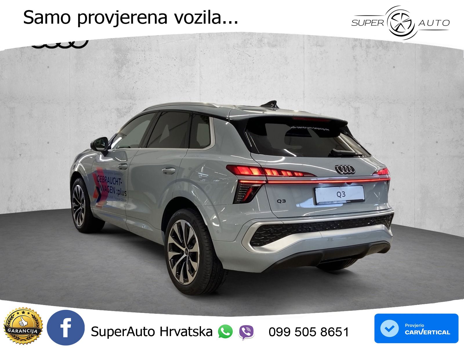 Audi Q3 1.5 TFSI (150 KS) S tronic S line LED+GR SJED+ACC