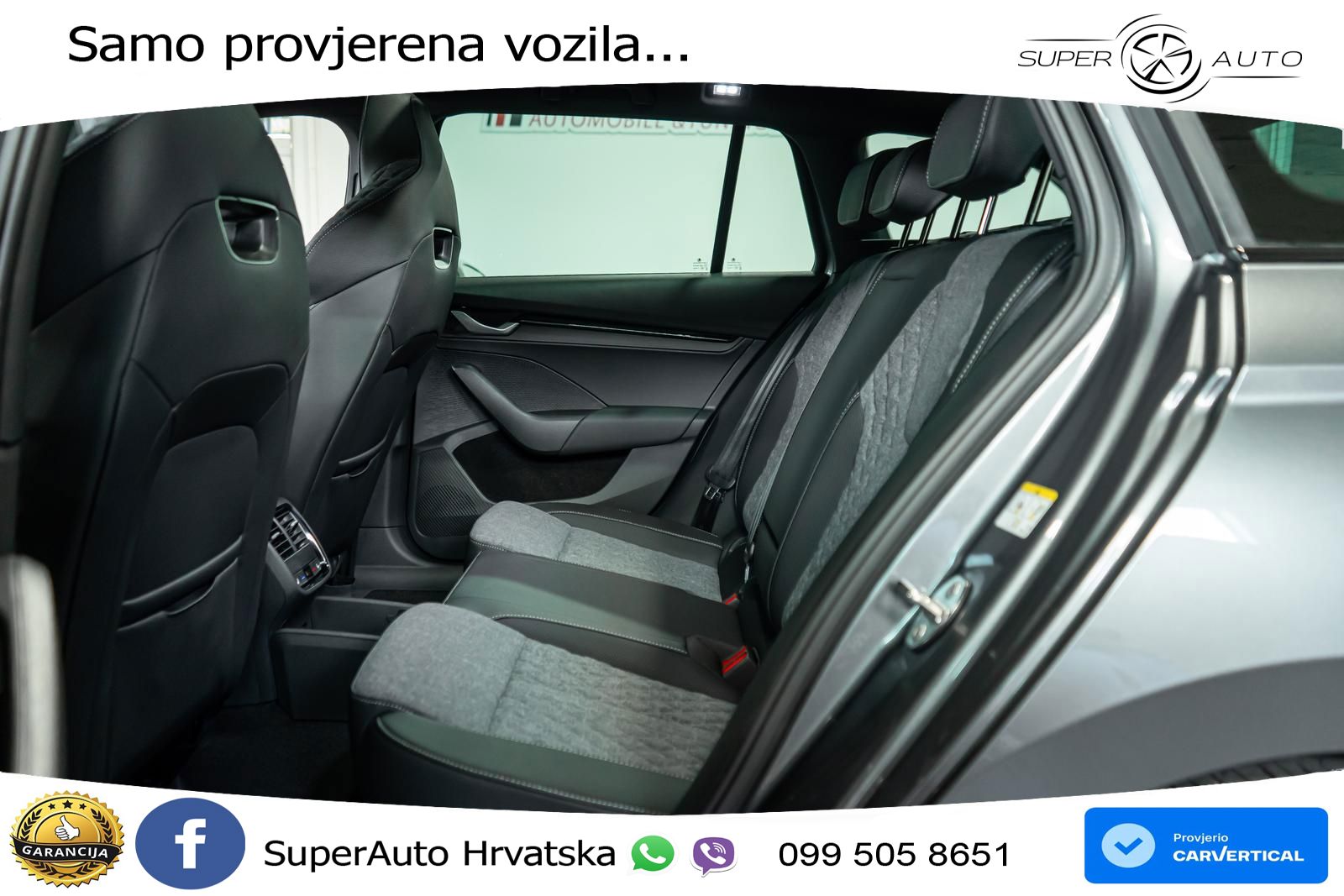 Škoda Octavia Combi 2.0 TSI (204 KS) 4x4 DSG SportLine LED+GR SJED+ACC
