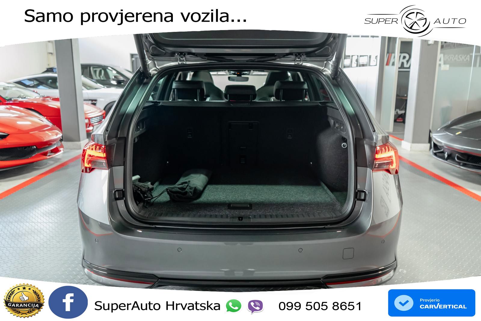 Škoda Octavia Combi 2.0 TSI (204 KS) 4x4 DSG SportLine LED+GR SJED+ACC