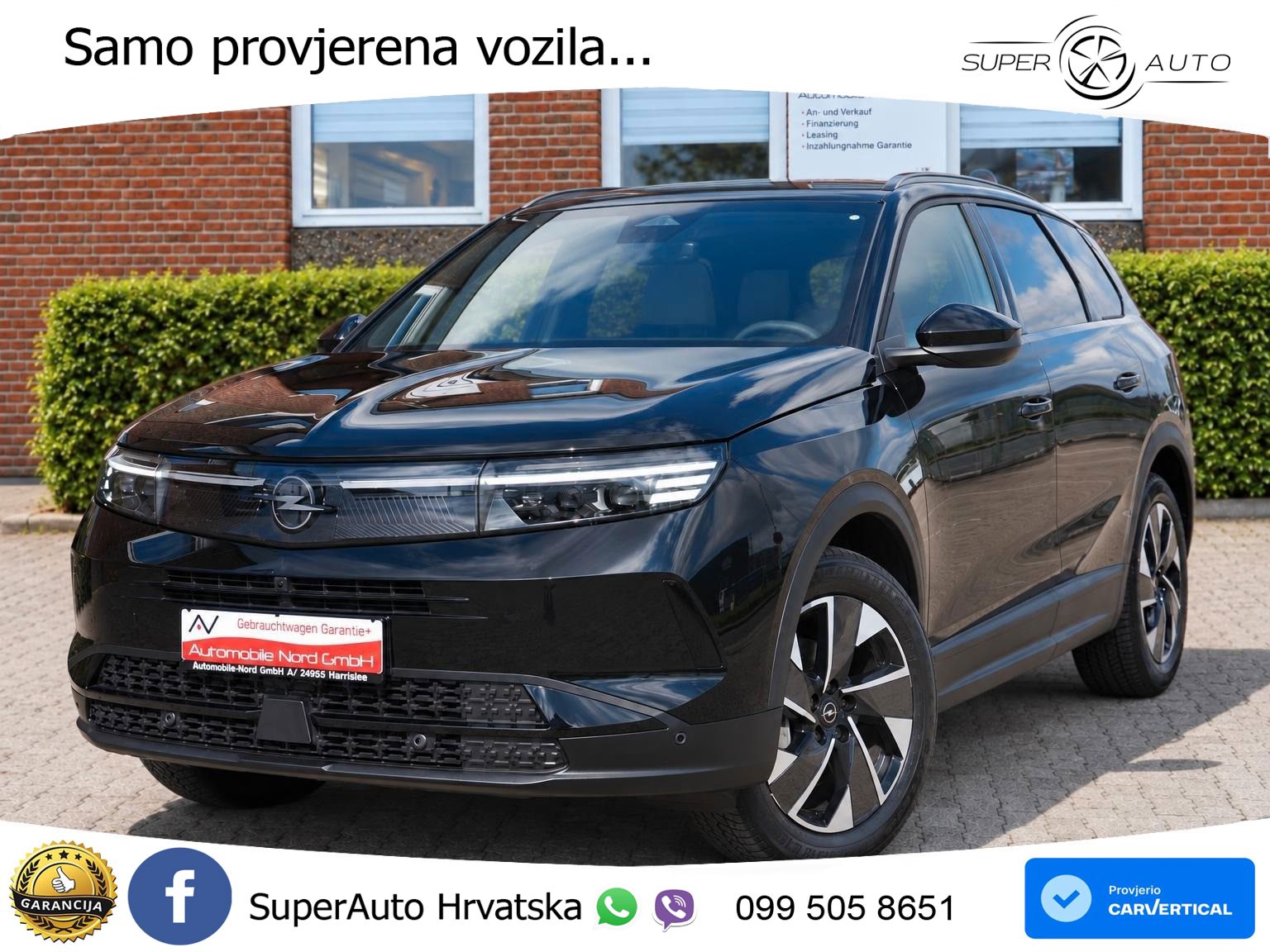 Opel Grandland 1.2 Turbo (145 KS) Hybrid eDCT GS LED+GR SJED+ACC