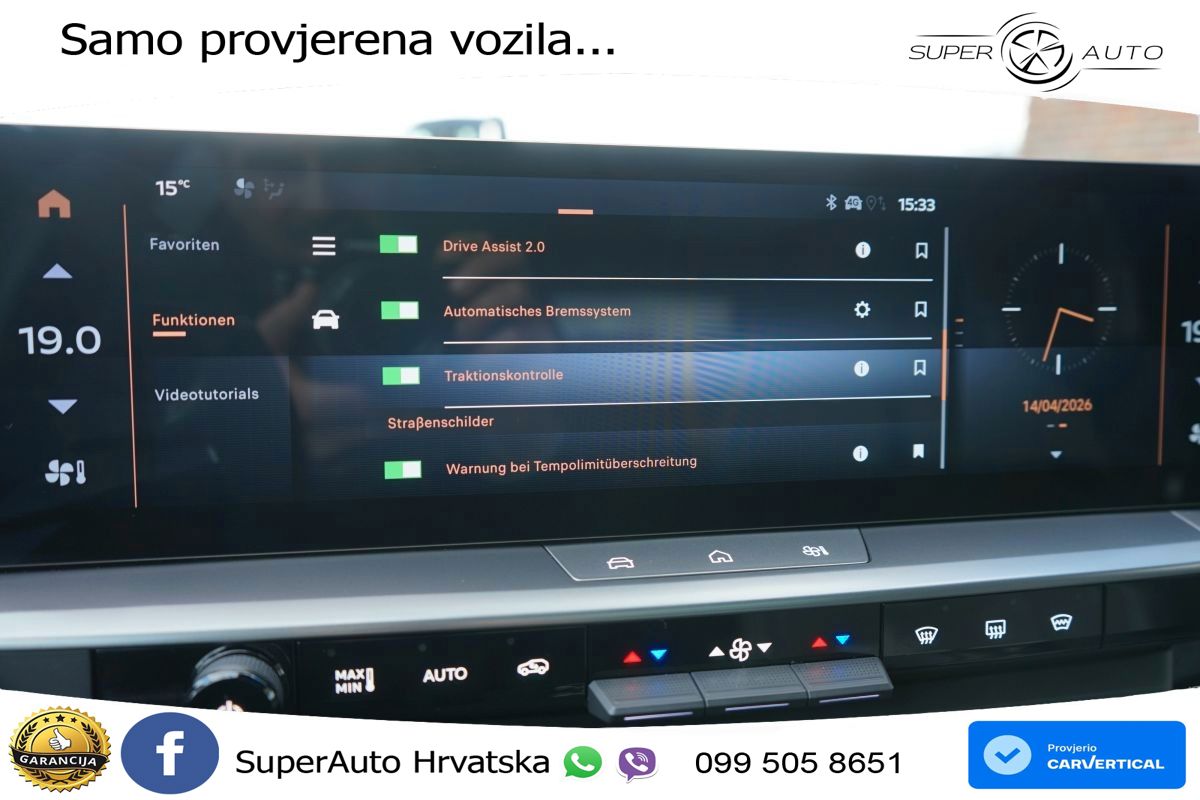 Opel Grandland 1.2 Turbo (145 KS) Hybrid eDCT GS LED+GR SJED+ACC