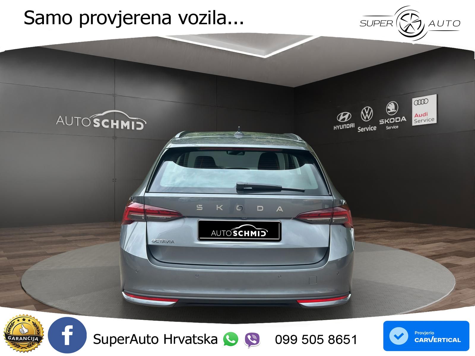 Škoda Octavia Combi 2.0 TDI (150 KS) DSG Selection LED+GR SJED+ACC