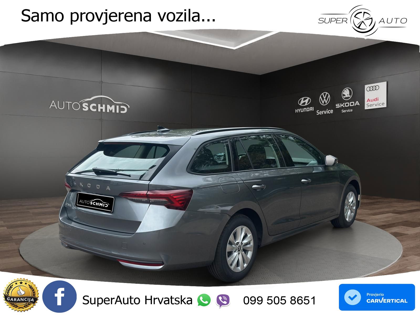 Škoda Octavia Combi 2.0 TDI (150 KS) DSG Selection LED+GR SJED+ACC