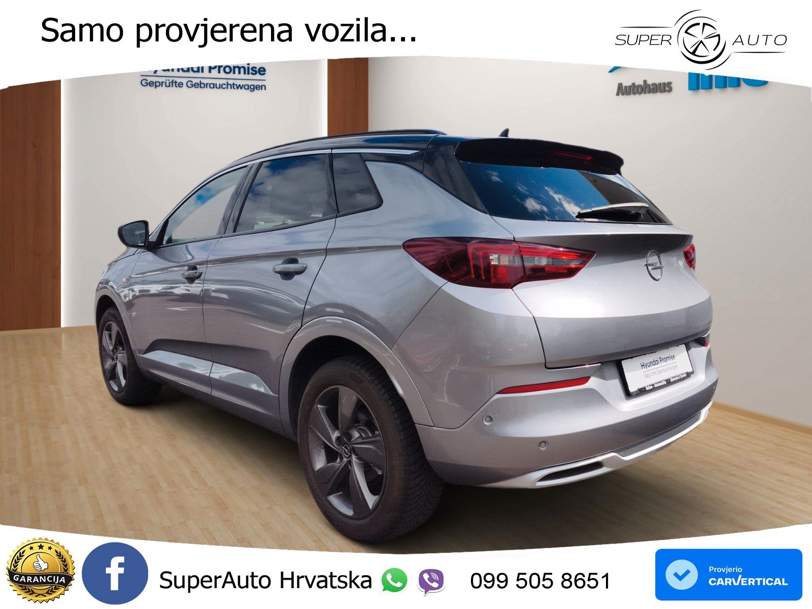 Opel Grandland 1.2i Turbo (130 KS) Automatic Elegance LED+GR SJED+ACC