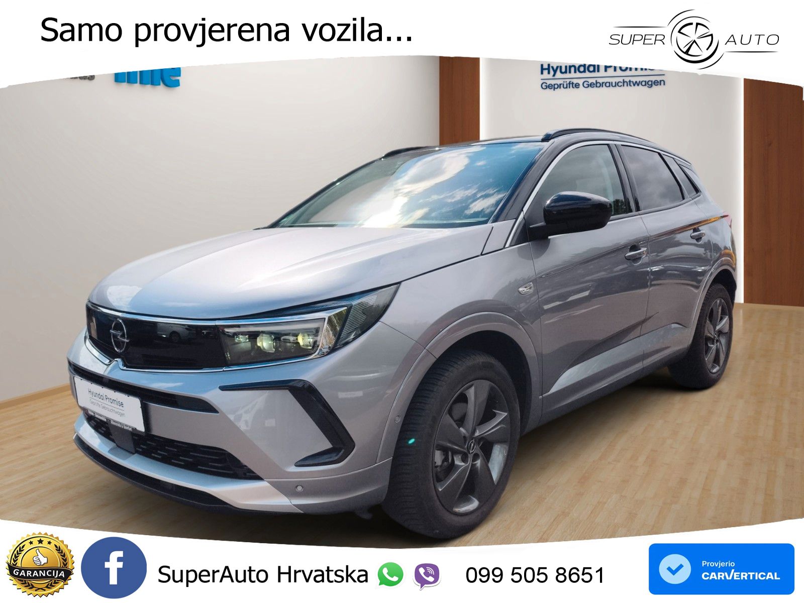 Opel Grandland 1.2i Turbo (130 KS) Automatic Elegance LED+GR SJED+ACC