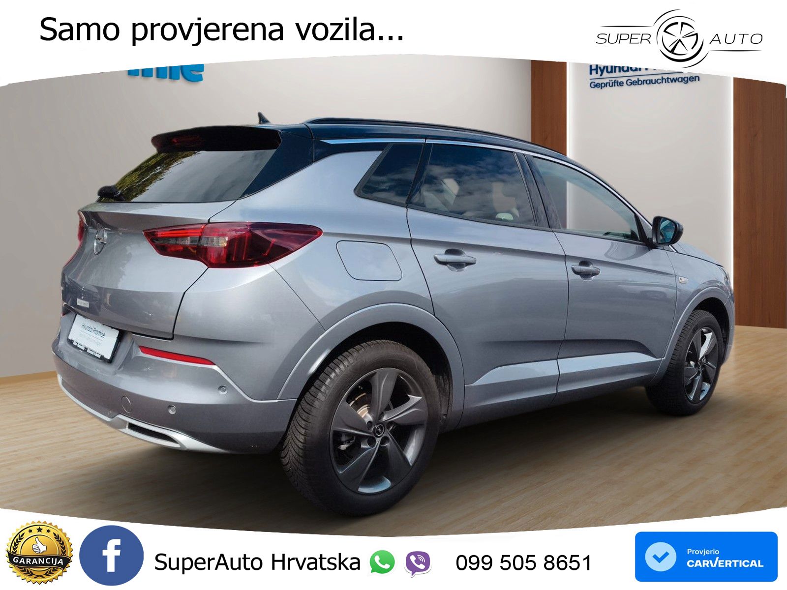 Opel Grandland 1.2i Turbo (130 KS) Automatic Elegance LED+GR SJED+ACC