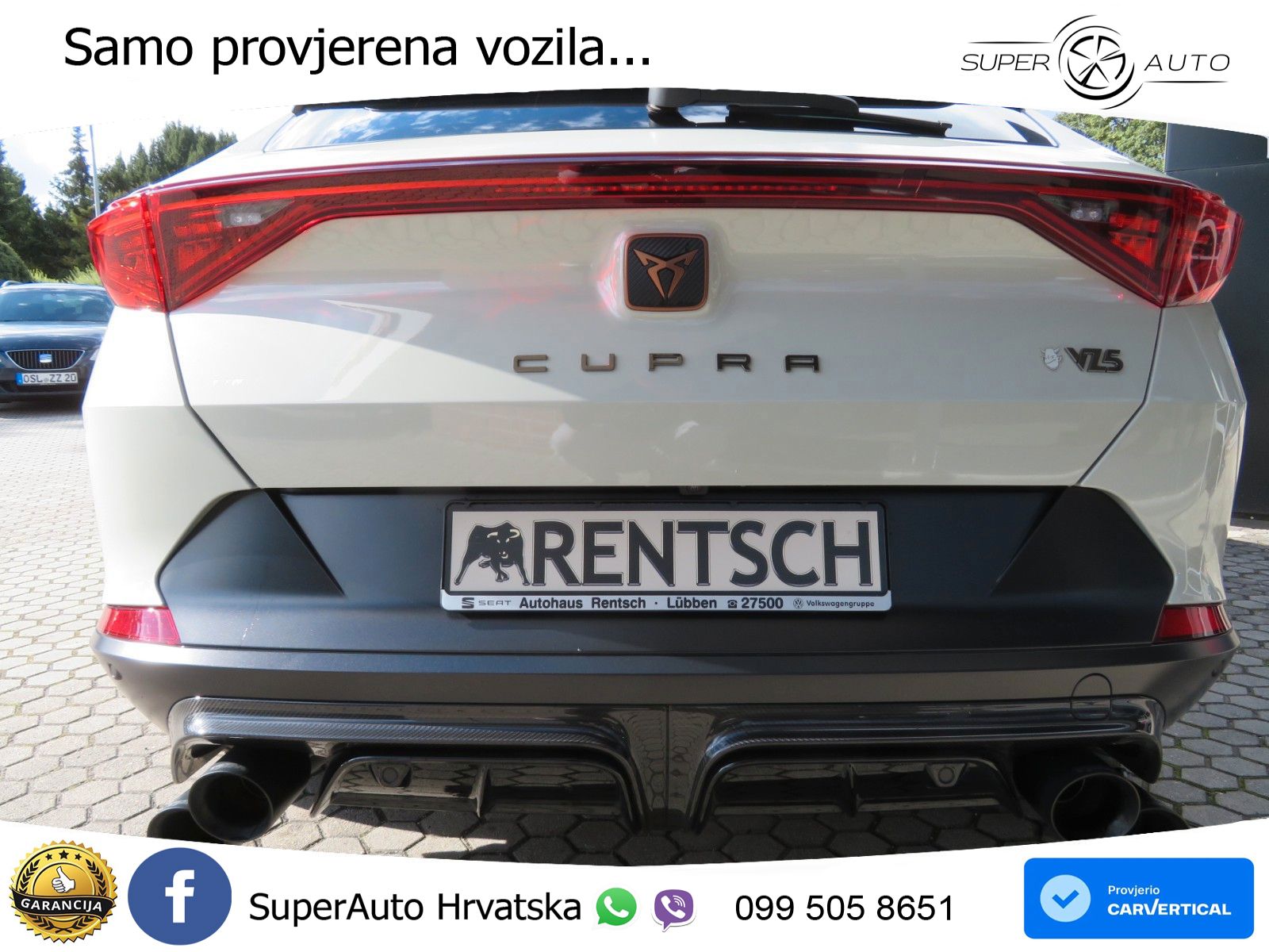 Cupra Formentor VZ5 2.5 TSI (390 KS) 4Drive DSG LED+GR SJED+ACC