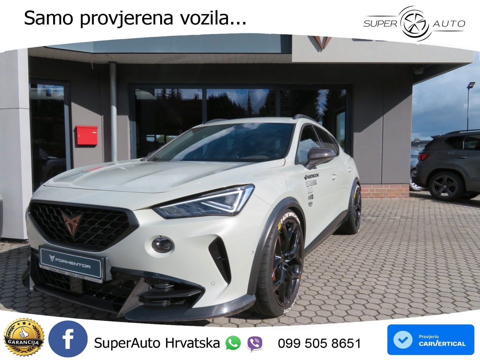 Cupra Formentor VZ5 2.5 TSI (390 KS) 4Drive DSG LED+GR SJED+ACC