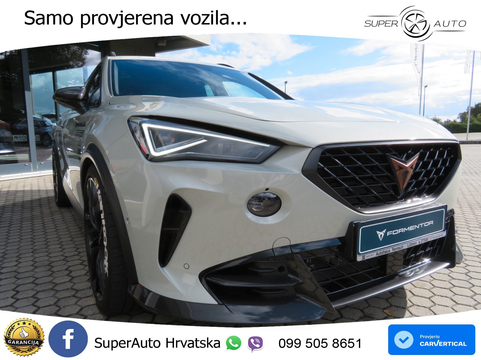 Cupra Formentor VZ5 2.5 TSI (390 KS) 4Drive DSG LED+GR SJED+ACC