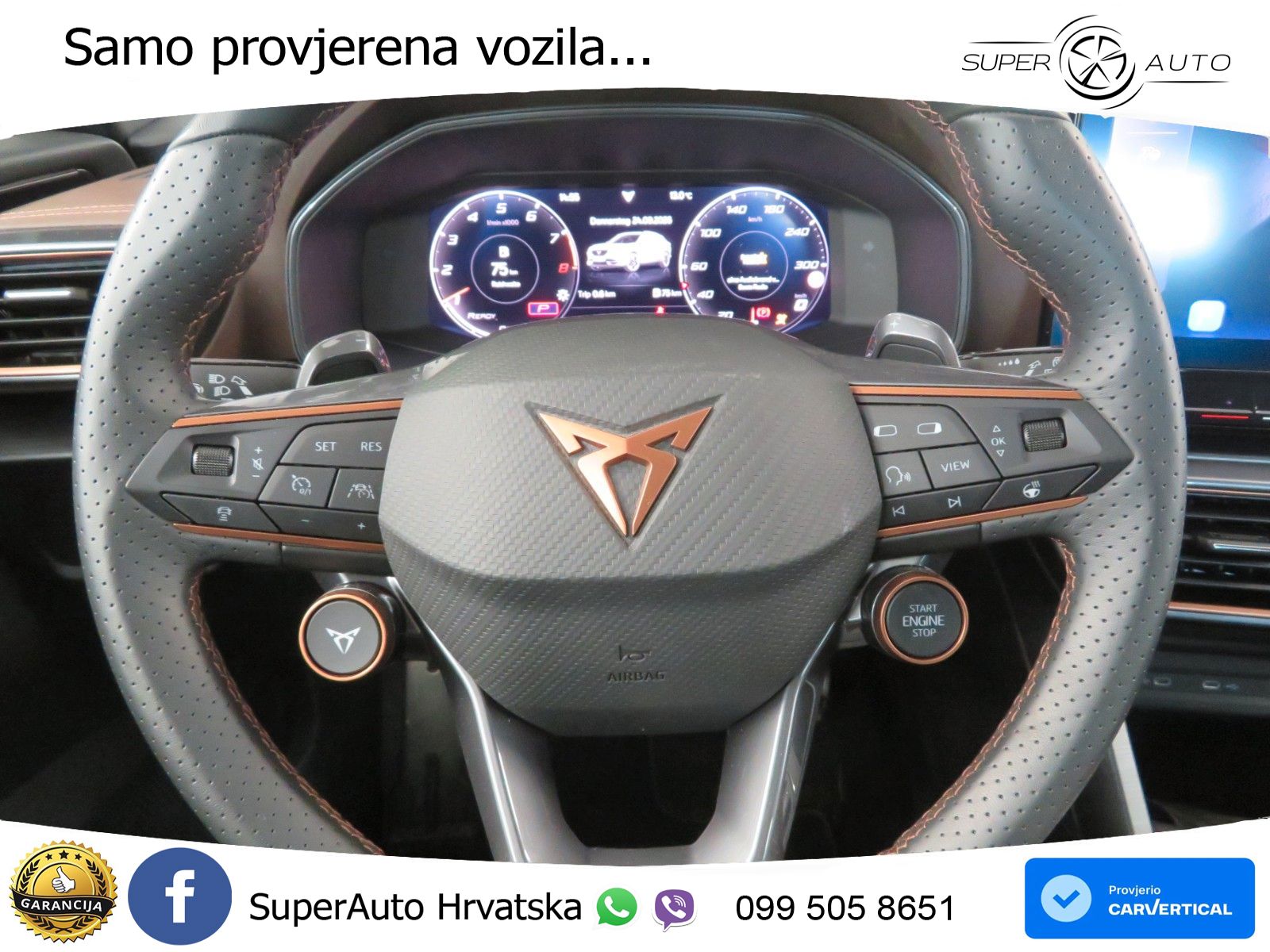 Cupra Formentor VZ5 2.5 TSI (390 KS) 4Drive DSG LED+GR SJED+ACC