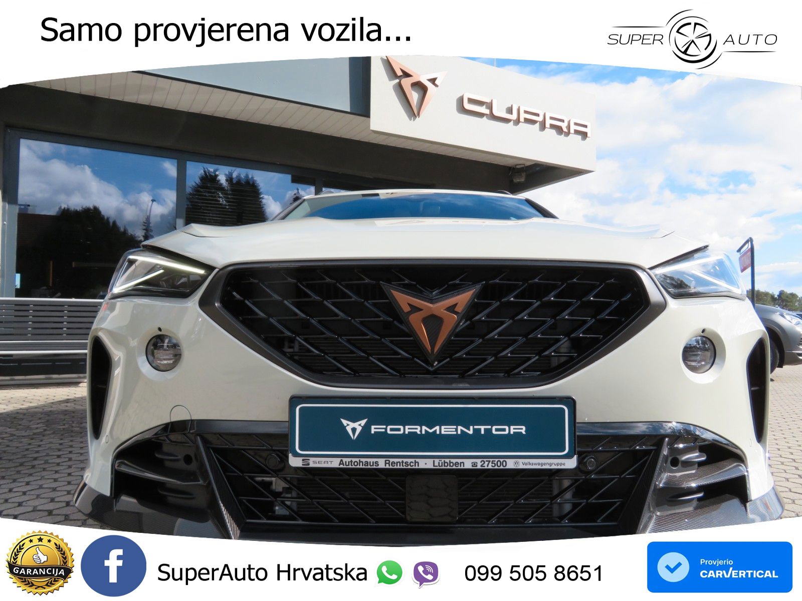 Cupra Formentor VZ5 2.5 TSI (390 KS) 4Drive DSG LED+GR SJED+ACC
