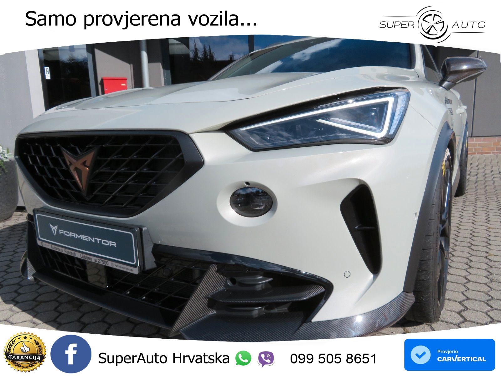 Cupra Formentor VZ5 2.5 TSI (390 KS) 4Drive DSG LED+GR SJED+ACC
