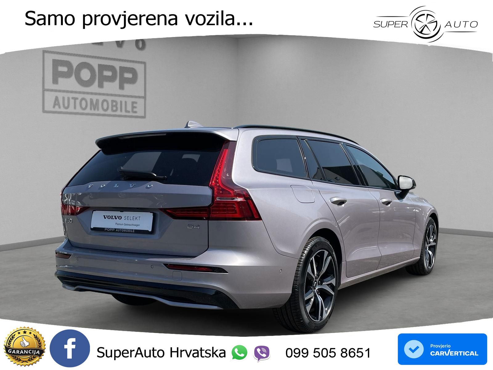 Volvo V60 2.0 B4 Benzin DCT ACC+HEAD+4xGR SJED+360+PANO