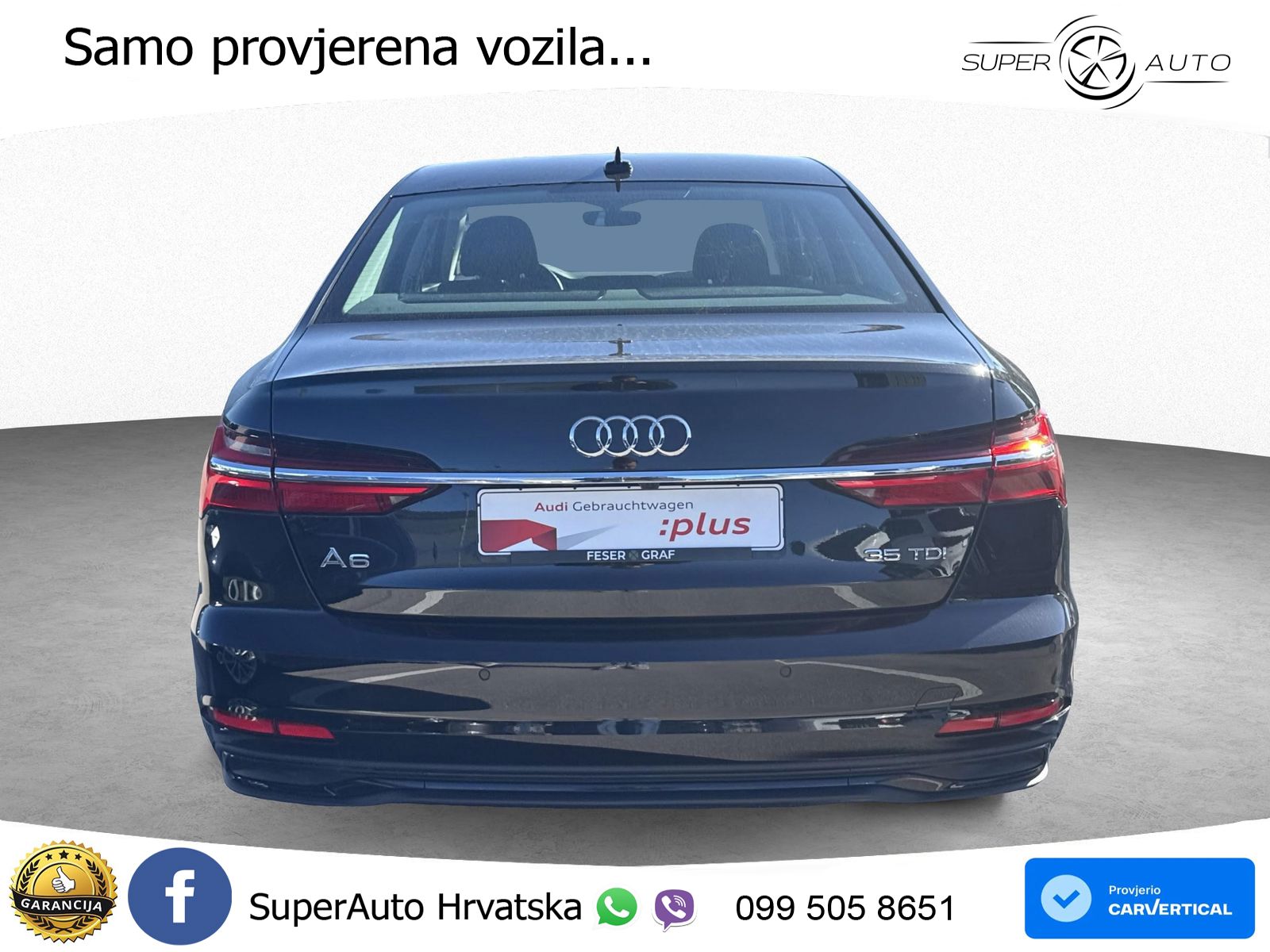 Audi A6 35 TDI (163 KS) S tronic LED+GR SJED+ACC