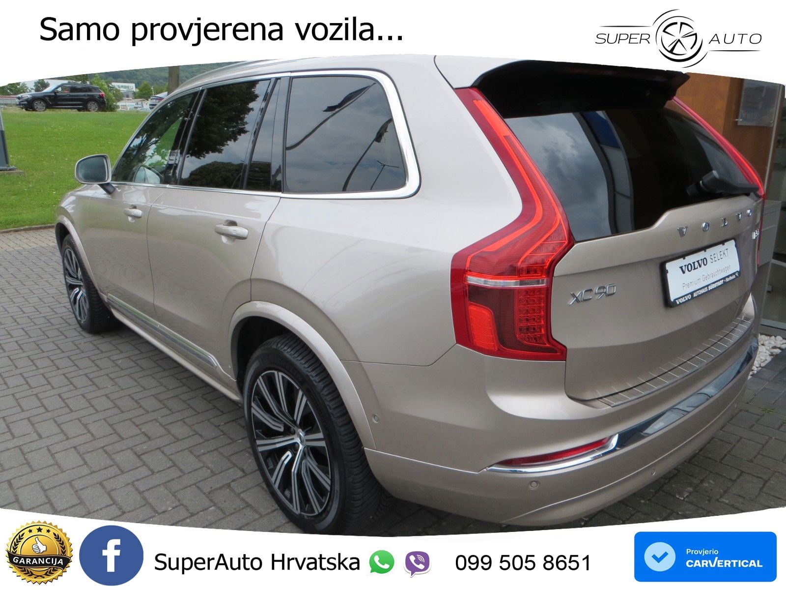 Volvo XC90 2.0 B5 Diesel AWD Automatic ACC+GR SJED+360+PANO