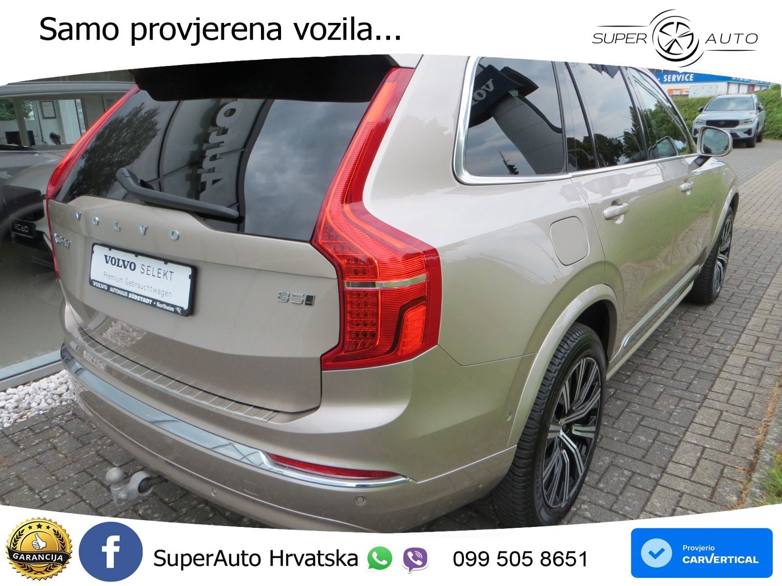 Volvo XC90 2.0 B5 Diesel AWD Automatic ACC+GR SJED+360+PANO