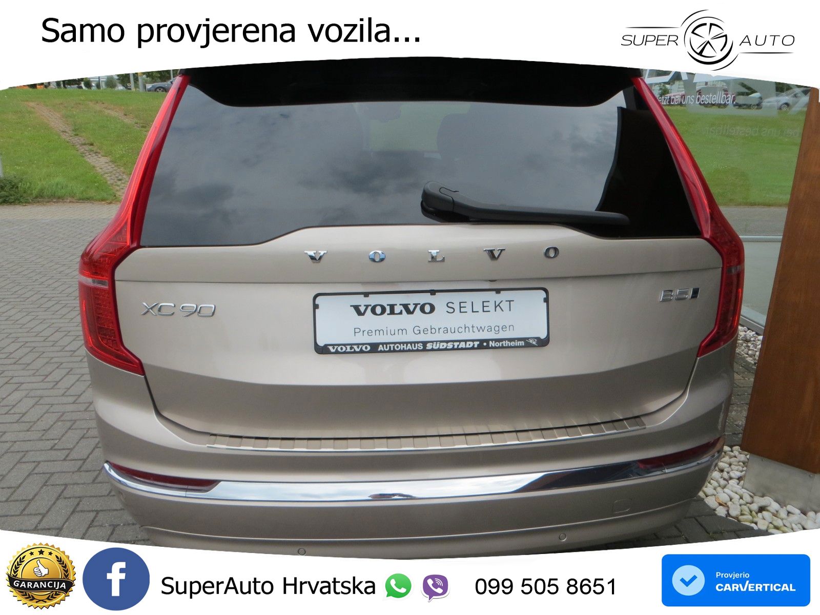 Volvo XC90 2.0 B5 Diesel AWD Automatic ACC+GR SJED+360+PANO