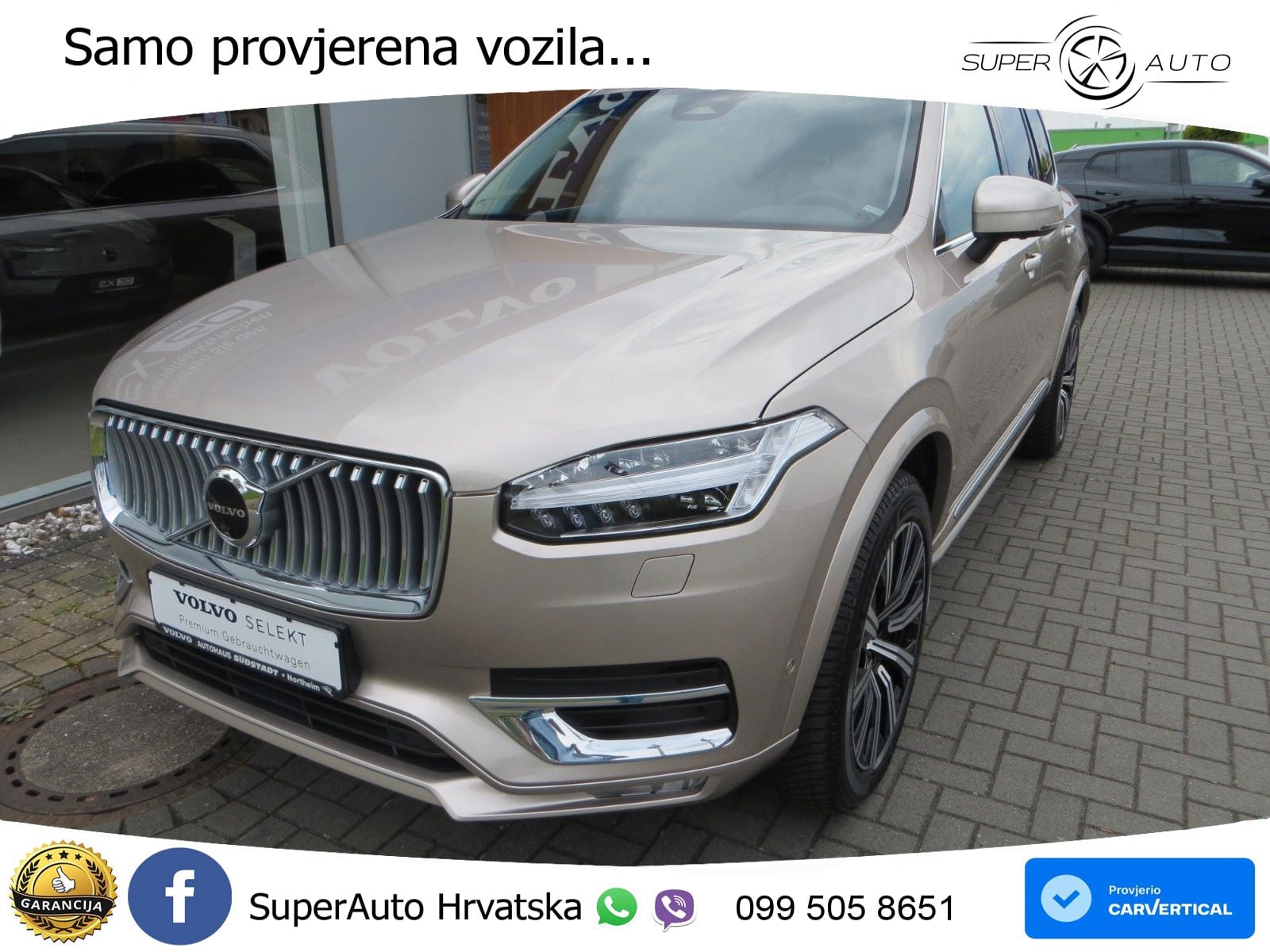 Volvo XC90 2.0 B5 Diesel AWD Automatic ACC+GR SJED+360+PANO