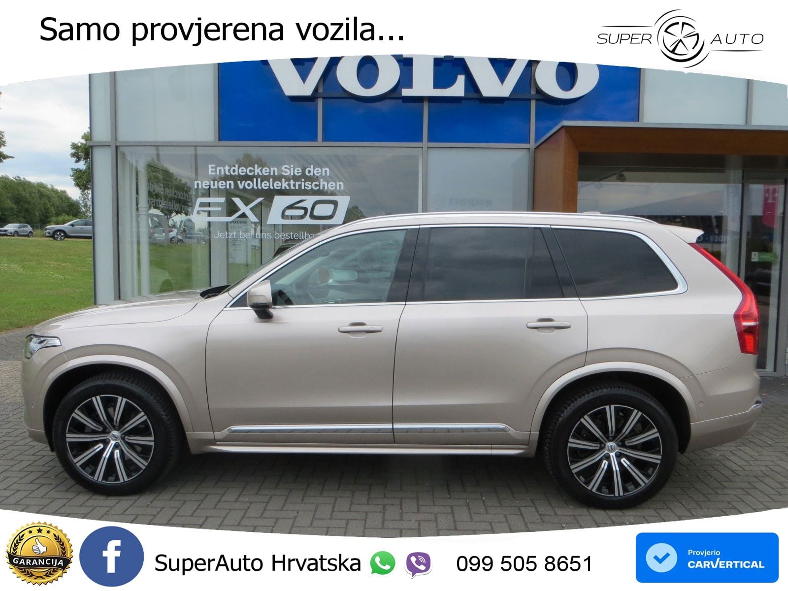 Volvo XC90 2.0 B5 Diesel AWD Automatic ACC+GR SJED+360+PANO