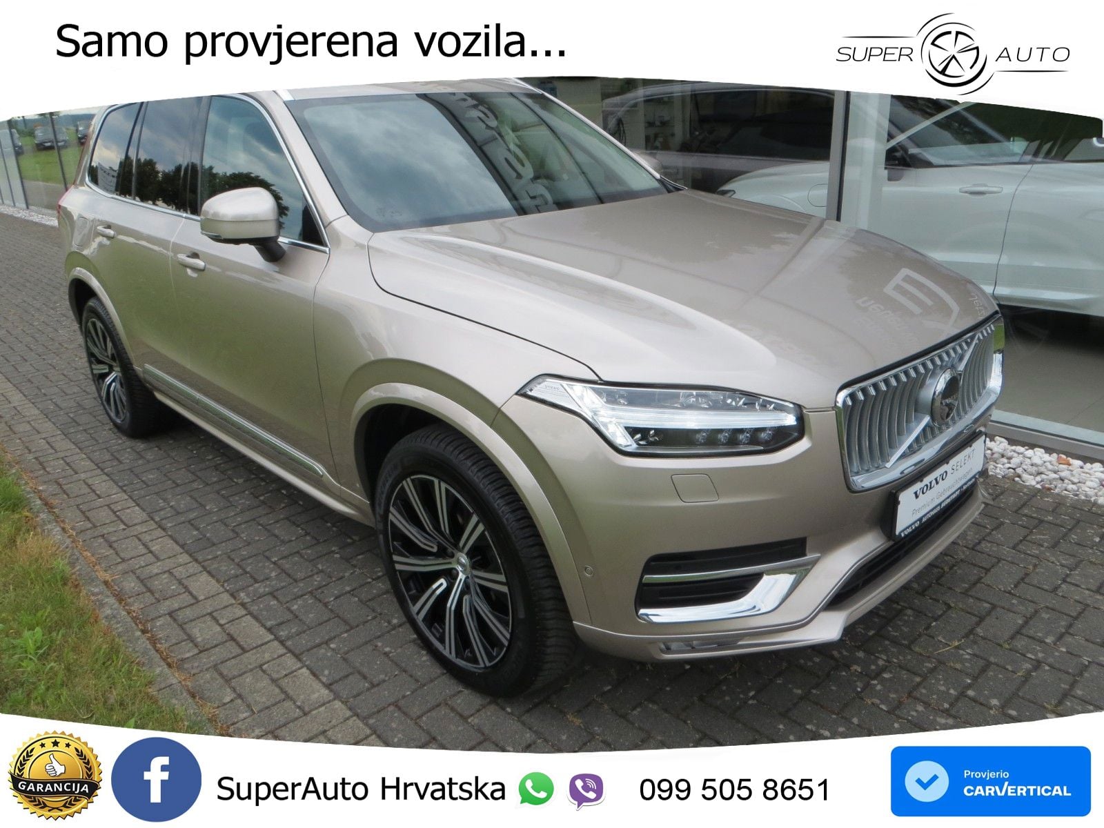 Volvo XC90 2.0 B5 Diesel AWD Automatic ACC+GR SJED+360+PANO