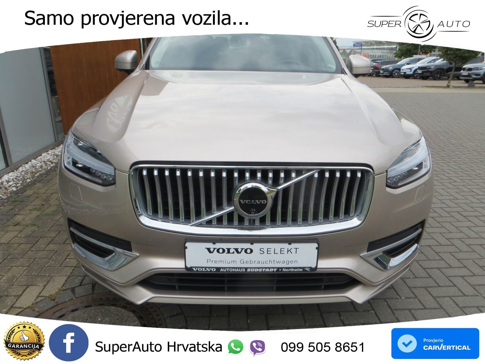 Volvo XC90 2.0 B5 Diesel AWD Automatic ACC+GR SJED+360+PANO