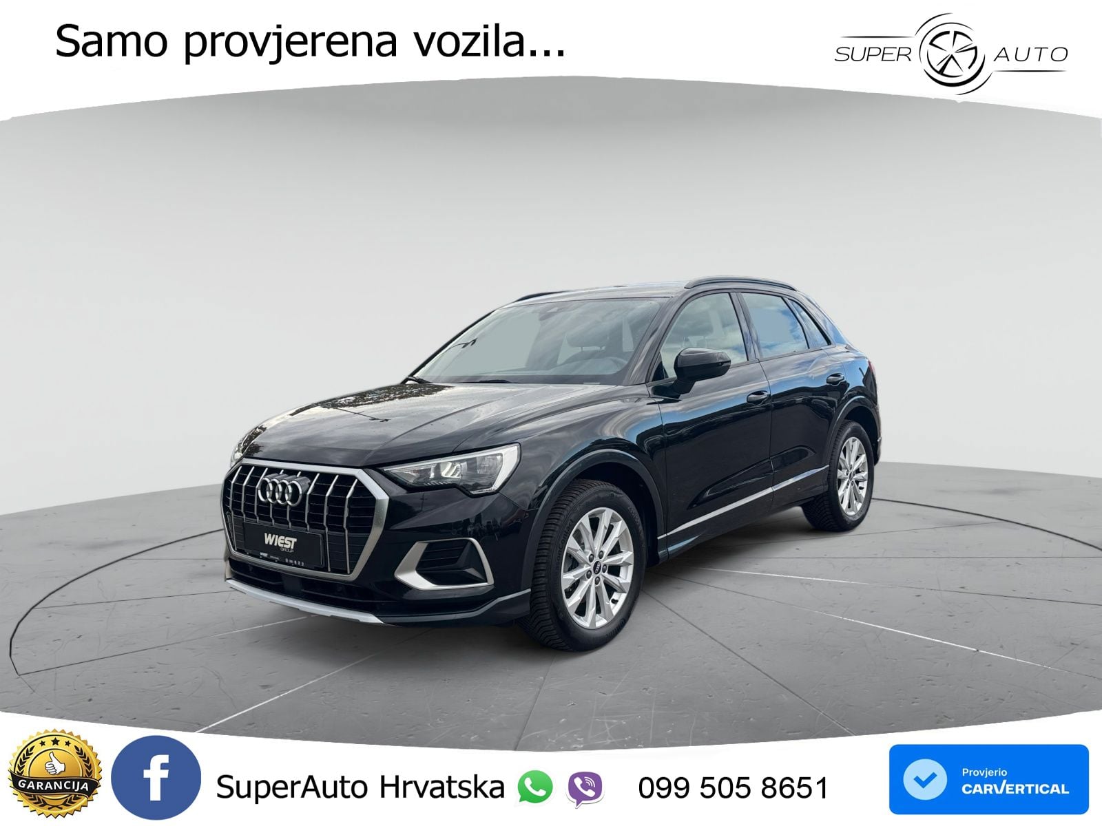Audi Q3 35 TDI (150 KS) S tronic advanced LED+GR SJED+ACC