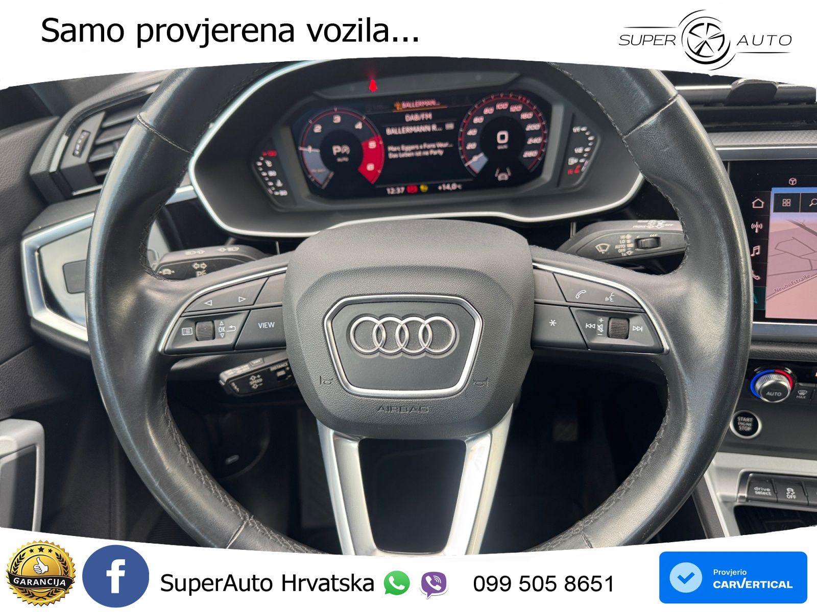 Audi Q3 35 TDI (150 KS) S tronic advanced LED+GR SJED+ACC