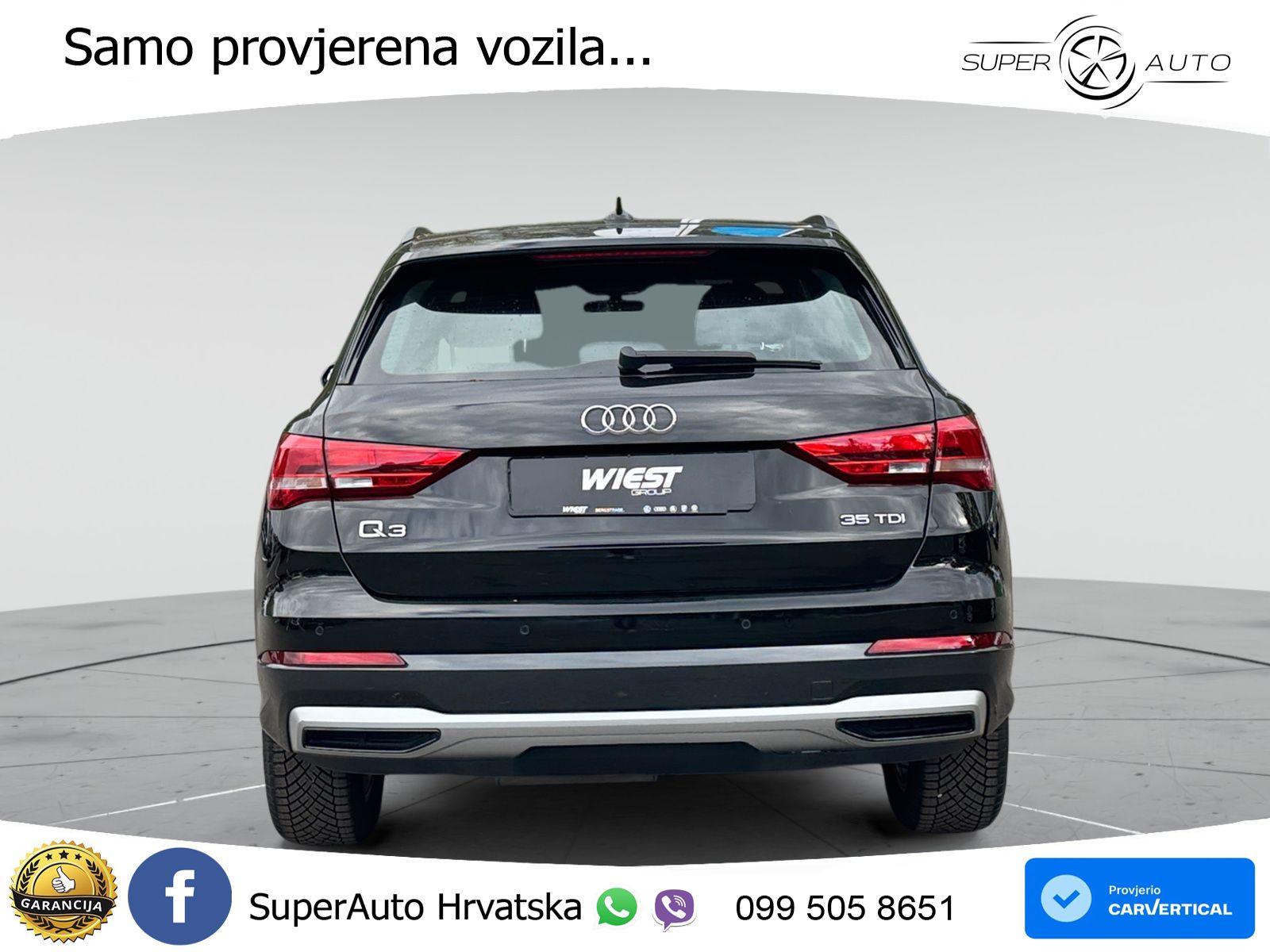 Audi Q3 35 TDI (150 KS) S tronic advanced LED+GR SJED+ACC
