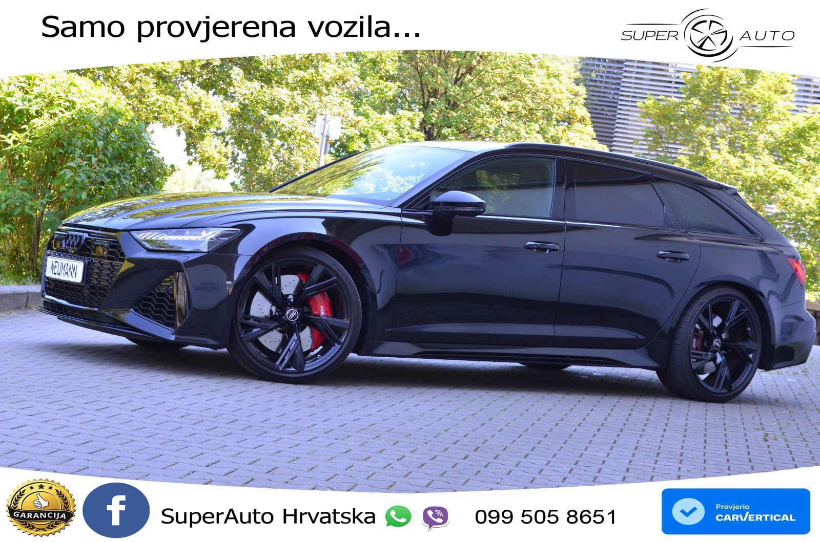 Audi RS6 Avant 4.0 TFSI V8 (600 KS) quattro Tiptronic