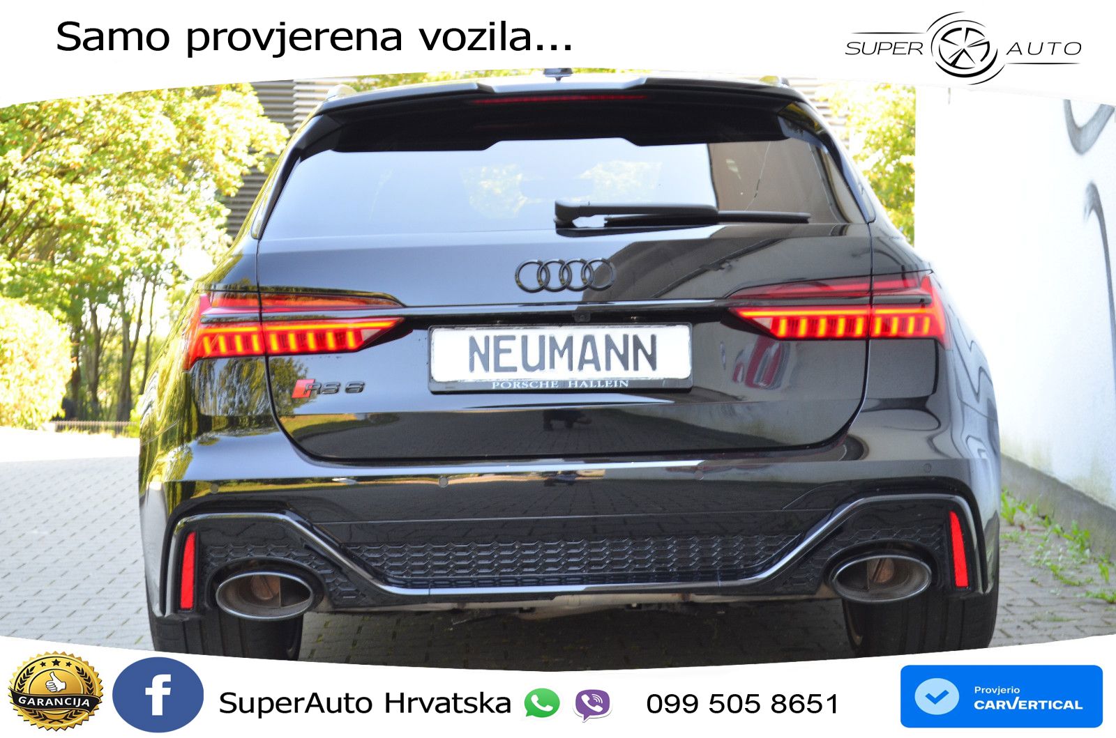 Audi RS6 Avant 4.0 TFSI V8 (600 KS) quattro Tiptronic