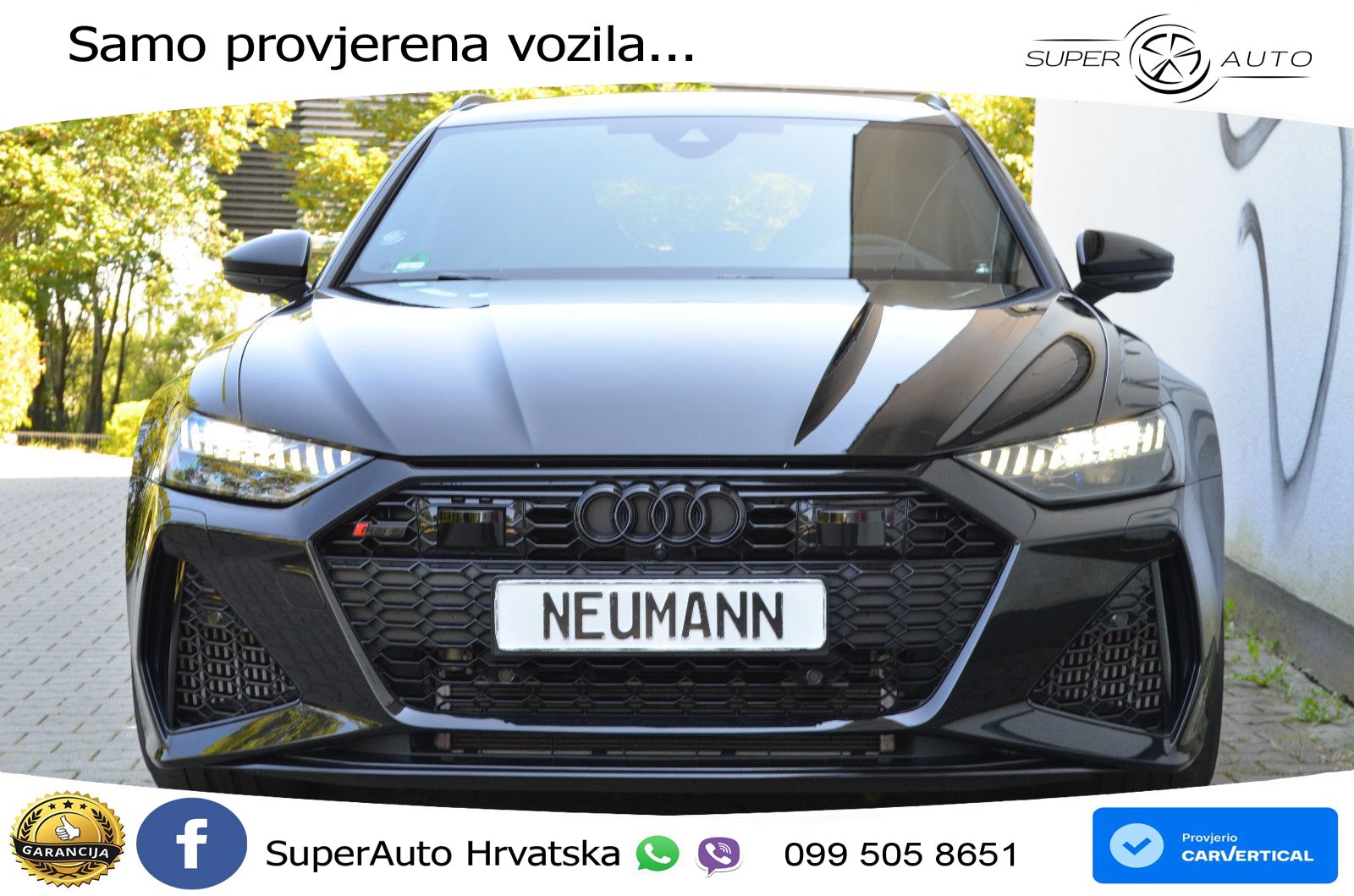 Audi RS6 Avant 4.0 TFSI V8 (600 KS) quattro Tiptronic