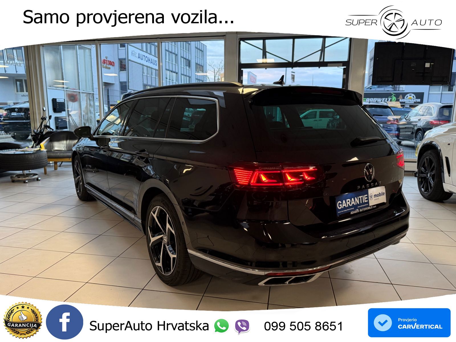 Volkswagen Passat Variant 1.5 TSI (150 KS) DSG ACT R-Line MATRIX+GR SJED+KAM