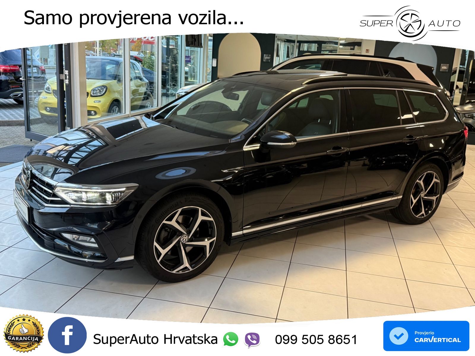 Volkswagen Passat Variant 1.5 TSI (150 KS) DSG ACT R-Line MATRIX+GR SJED+KAM