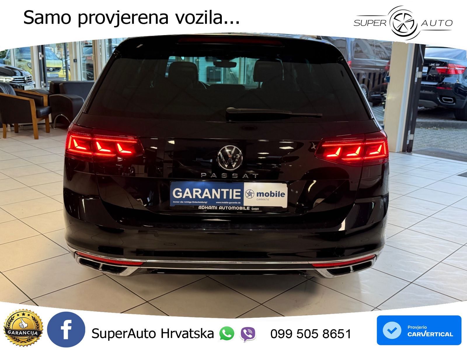 Volkswagen Passat Variant 1.5 TSI (150 KS) DSG ACT R-Line MATRIX+GR SJED+KAM
