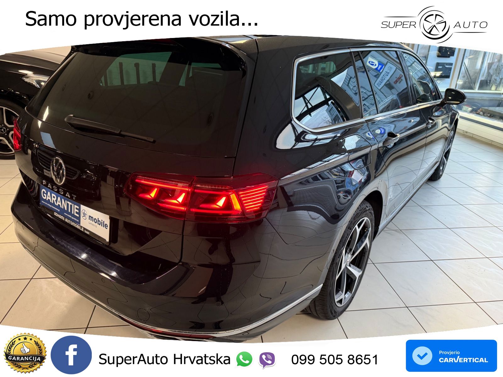 Volkswagen Passat Variant 1.5 TSI (150 KS) DSG ACT R-Line MATRIX+GR SJED+KAM