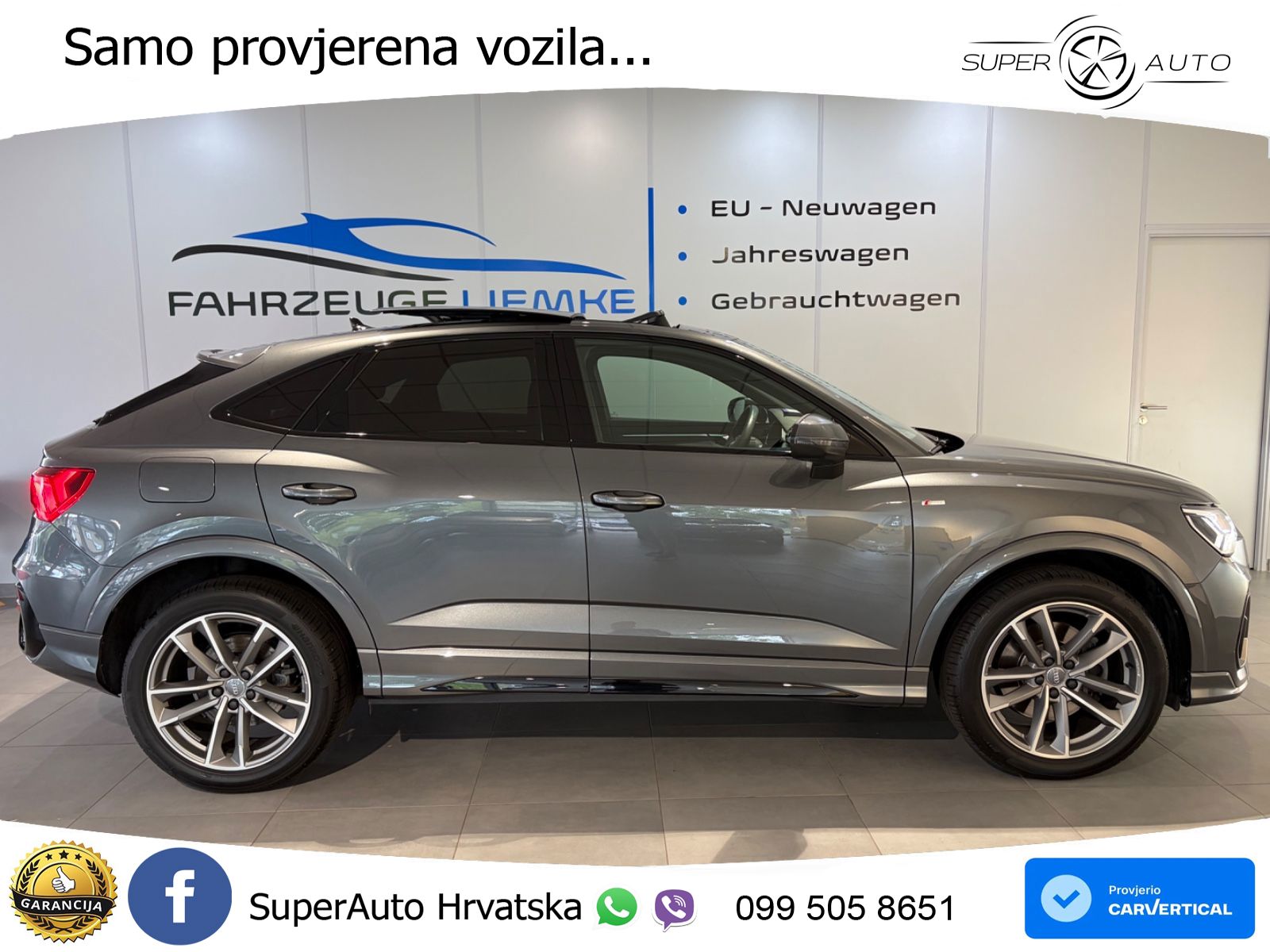 Audi Q3 II Sportback 45 TFSI (230 KS) quattro S tronic S line LED+GR SJED+ACC
