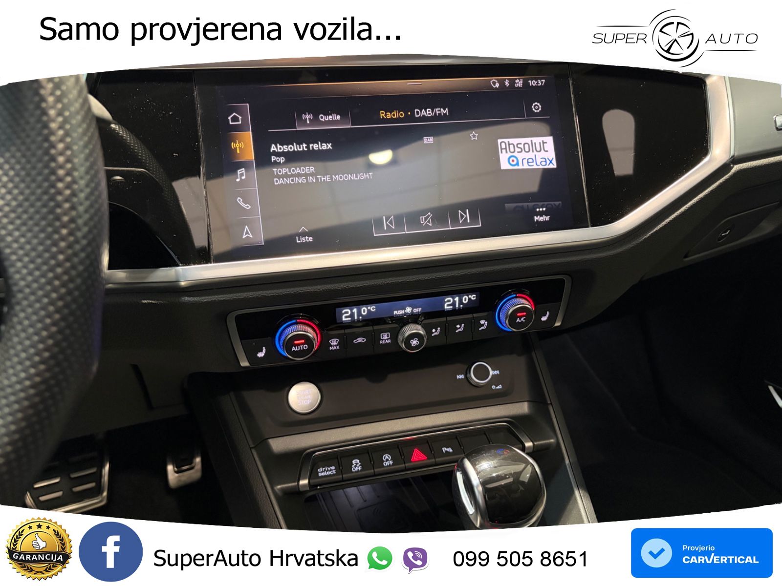 Audi Q3 II Sportback 45 TFSI (230 KS) quattro S tronic S line LED+GR SJED+ACC