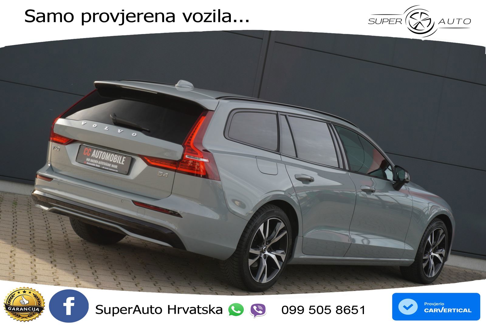 Volvo V60 2.0 B4 Diesel Geartronic LED+GR SJED+ACC