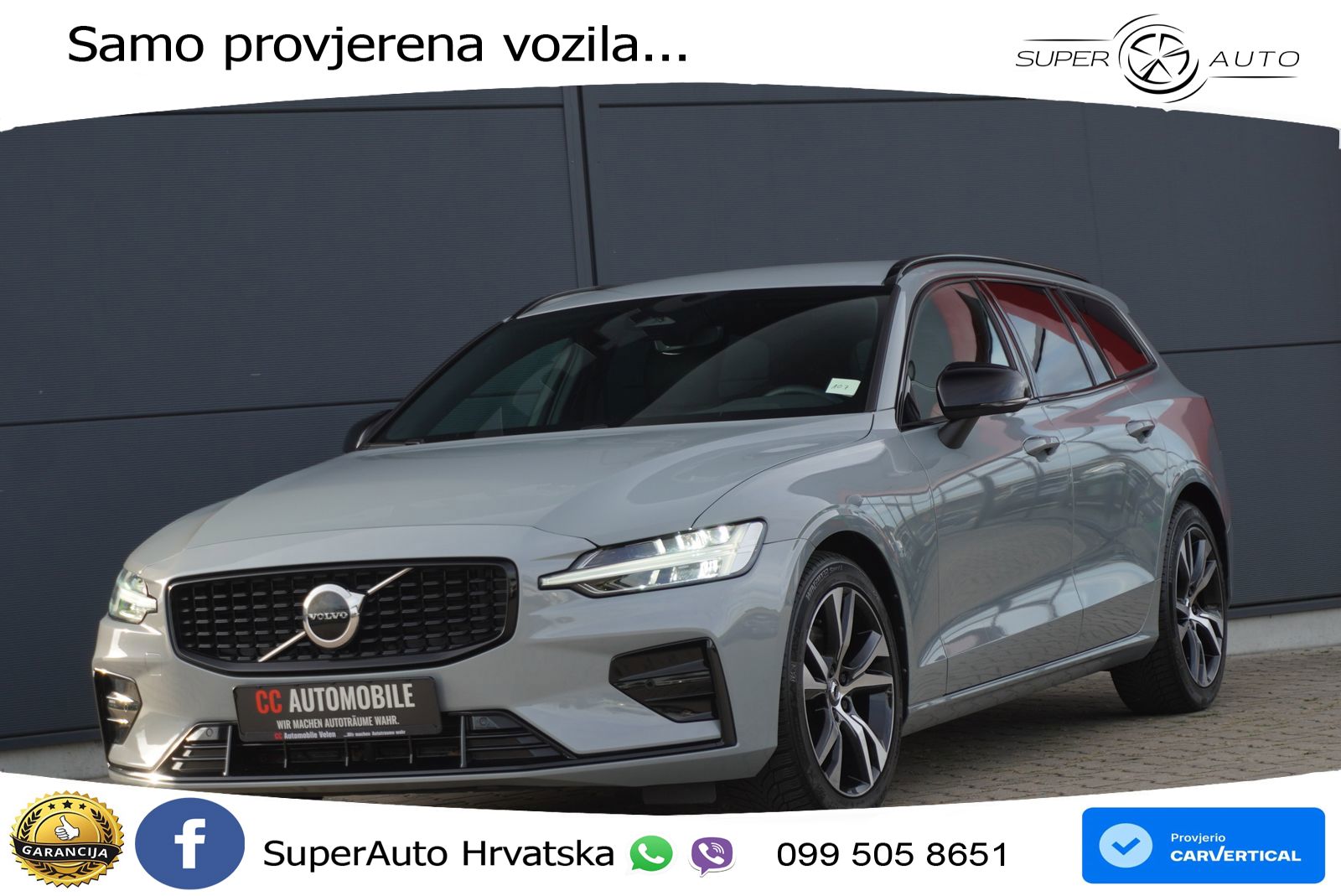 Volvo V60 2.0 B4 Diesel Geartronic LED+GR SJED+ACC