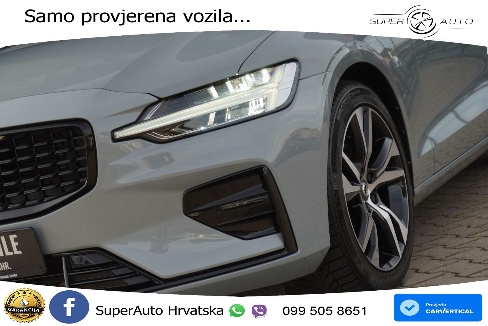 Volvo V60 2.0 B4 Diesel Geartronic LED+GR SJED+ACC