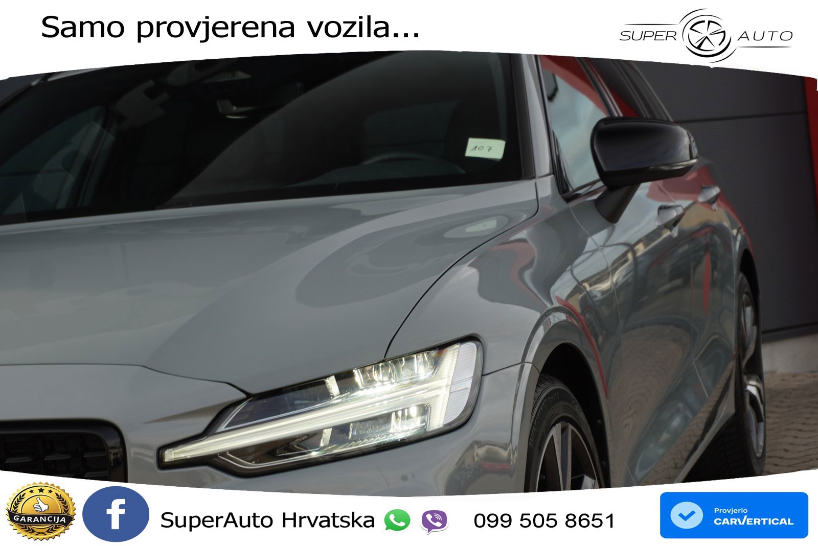 Volvo V60 2.0 B4 Diesel Geartronic LED+GR SJED+ACC