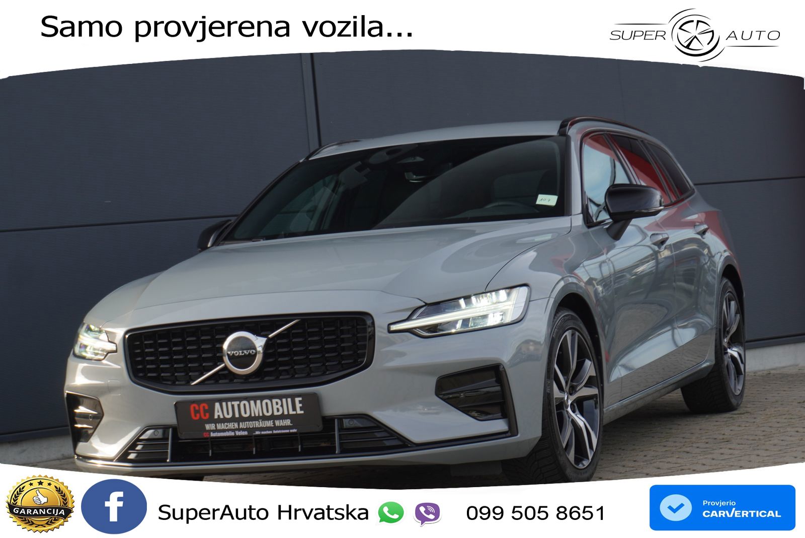 Volvo V60 2.0 B4 Diesel Geartronic LED+GR SJED+ACC