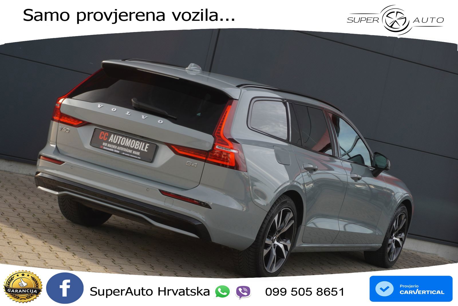 Volvo V60 2.0 B4 Diesel Geartronic LED+GR SJED+ACC