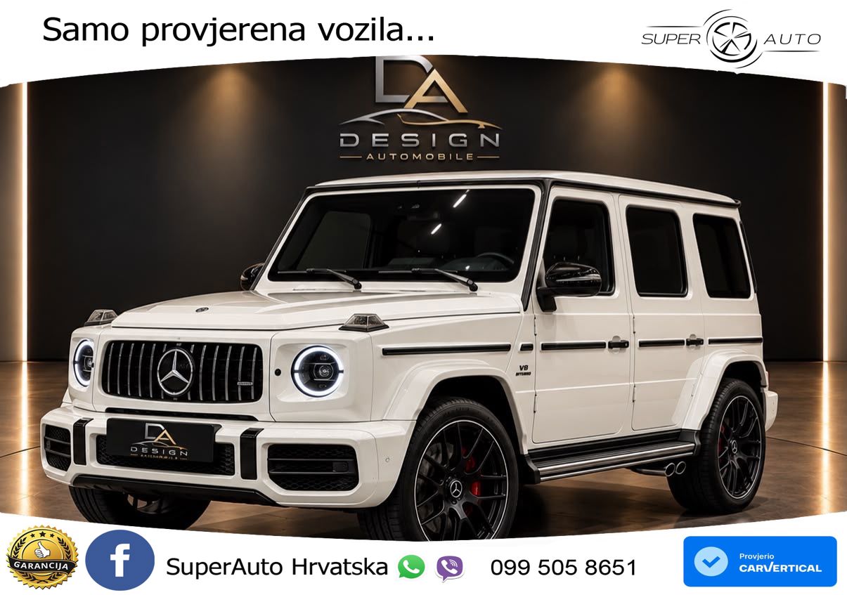 Mercedes AMG G 63 Long V8 (585 KS) 4MATIC 9G-TRONIC AMG SPEEDSHIFT TCT LED+GR SJED+ACC