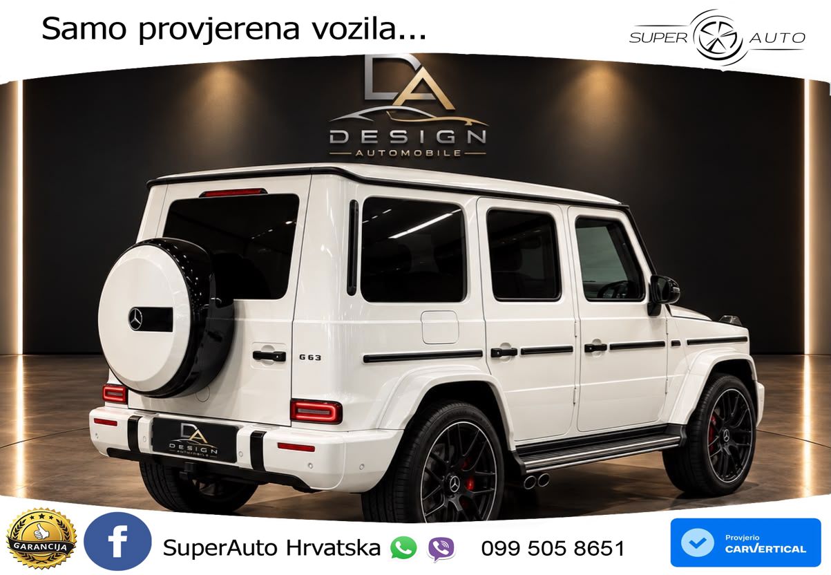 Mercedes AMG G 63 Long V8 (585 KS) 4MATIC 9G-TRONIC AMG SPEEDSHIFT TCT LED+GR SJED+ACC