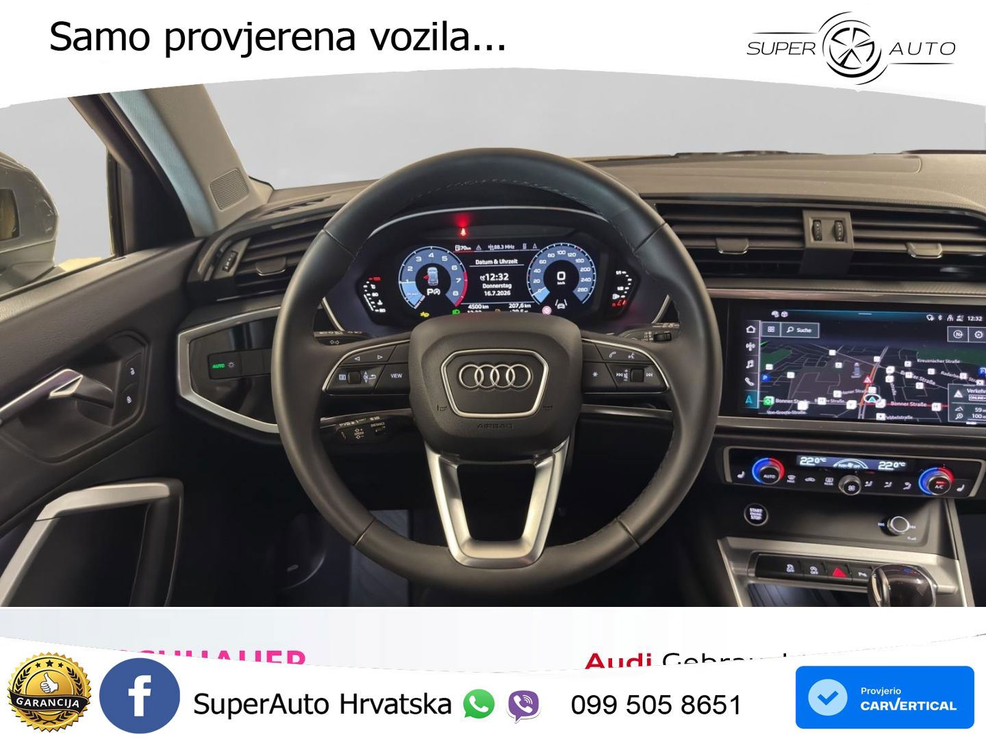 Audi Q3 35 TFSI (150 KS) S tronic advanced LED+GR SJED+ACC