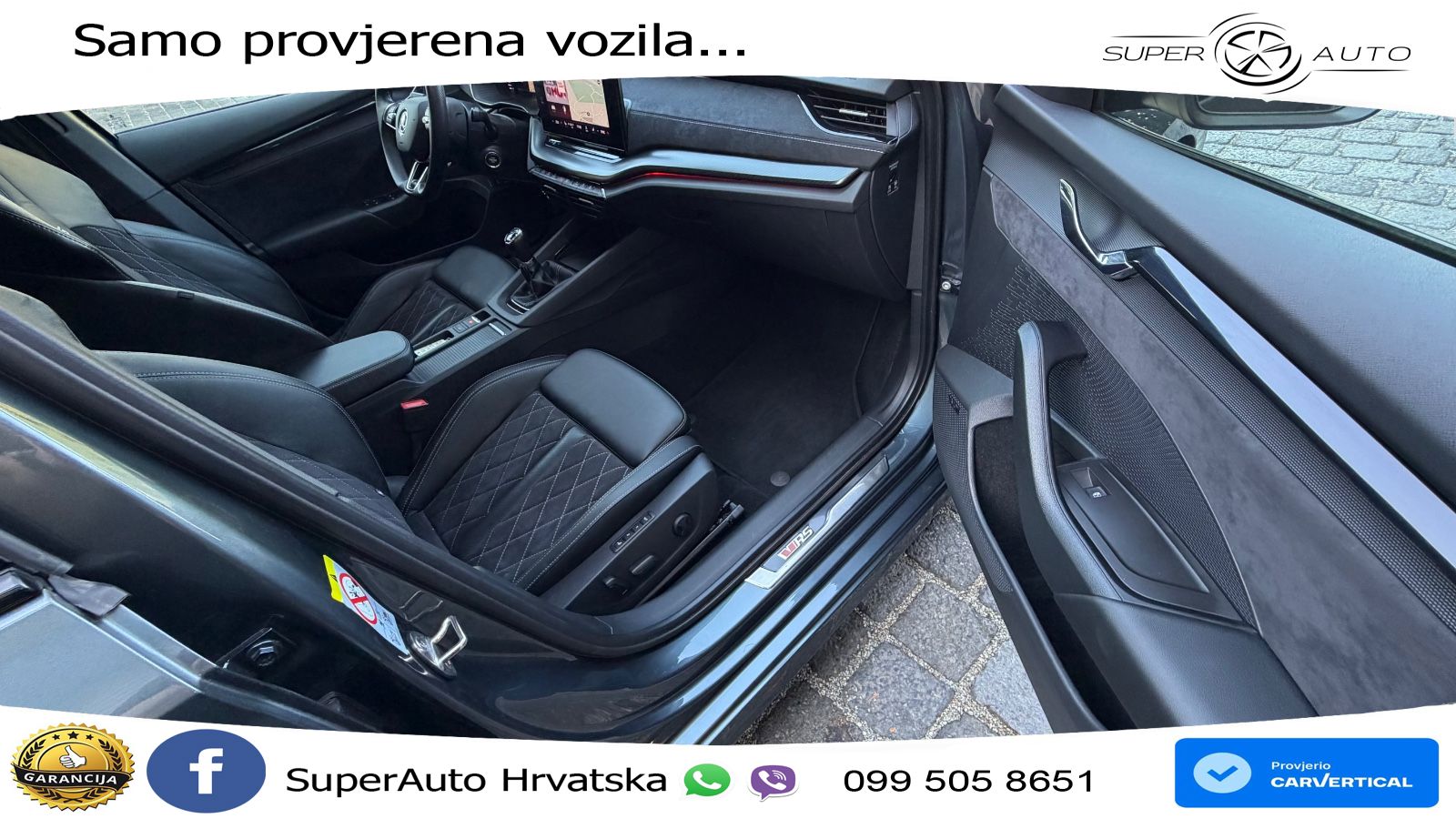 Škoda Octavia Combi RS 2.0 TSI (245 KS) LED+GR SJED+ACC
