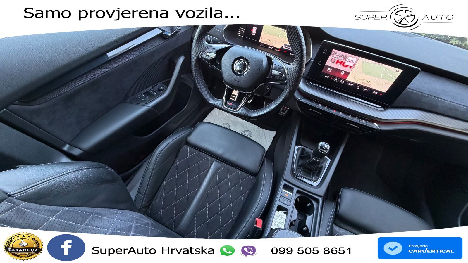 Škoda Octavia Combi RS 2.0 TSI (245 KS) LED+GR SJED+ACC