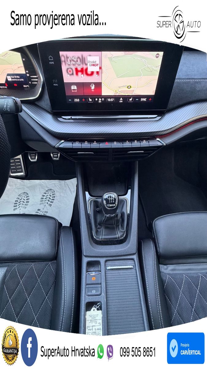 Škoda Octavia Combi RS 2.0 TSI (245 KS) LED+GR SJED+ACC