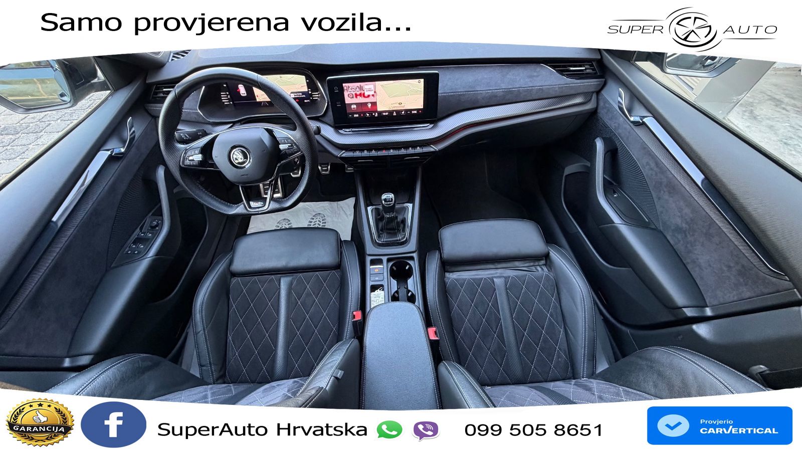 Škoda Octavia Combi RS 2.0 TSI (245 KS) LED+GR SJED+ACC